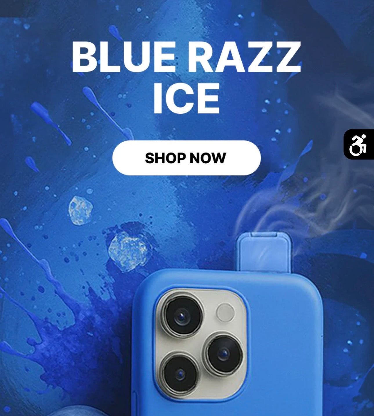 BLUE RAZZ ICE